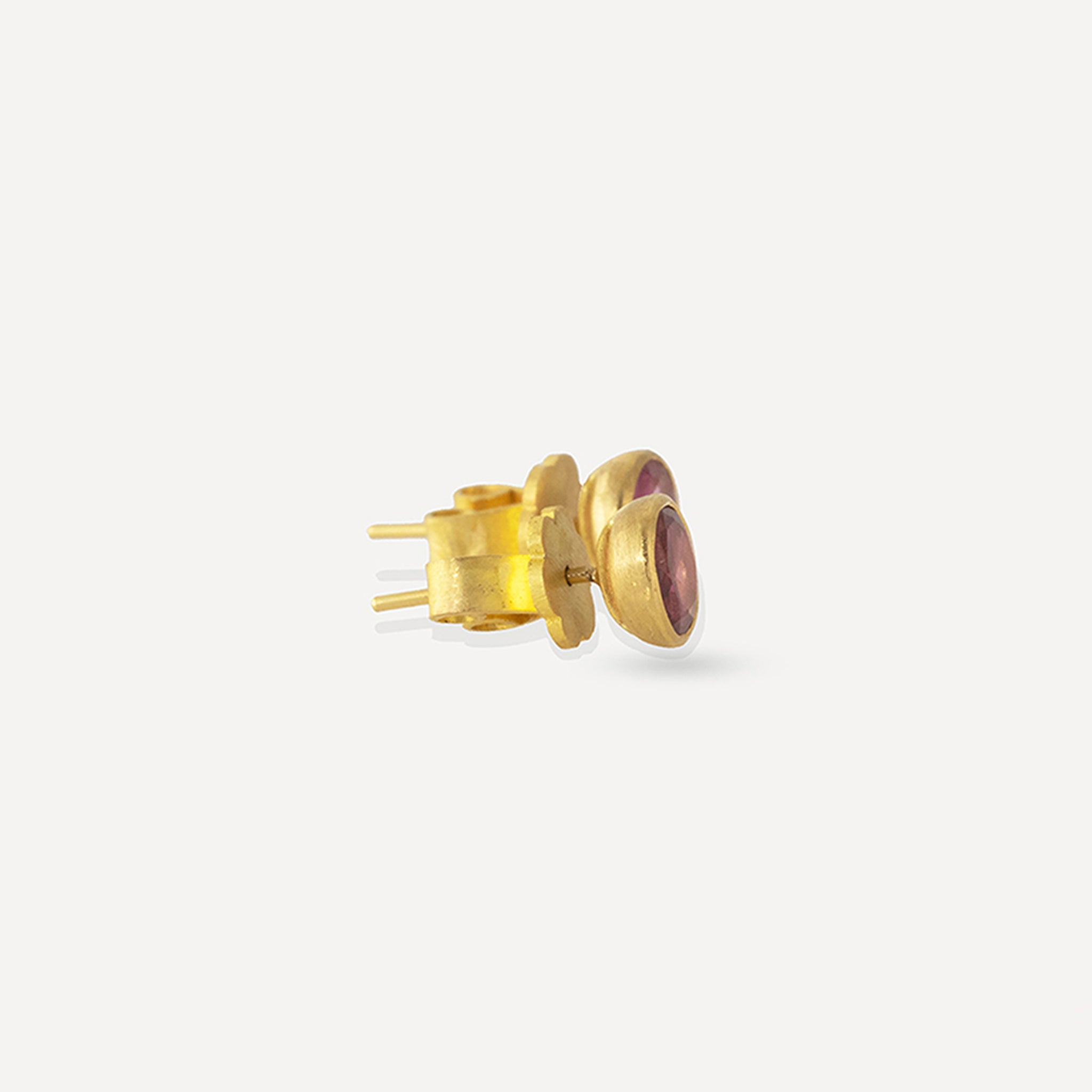 Classic Stud Earrings - Tourmaline
