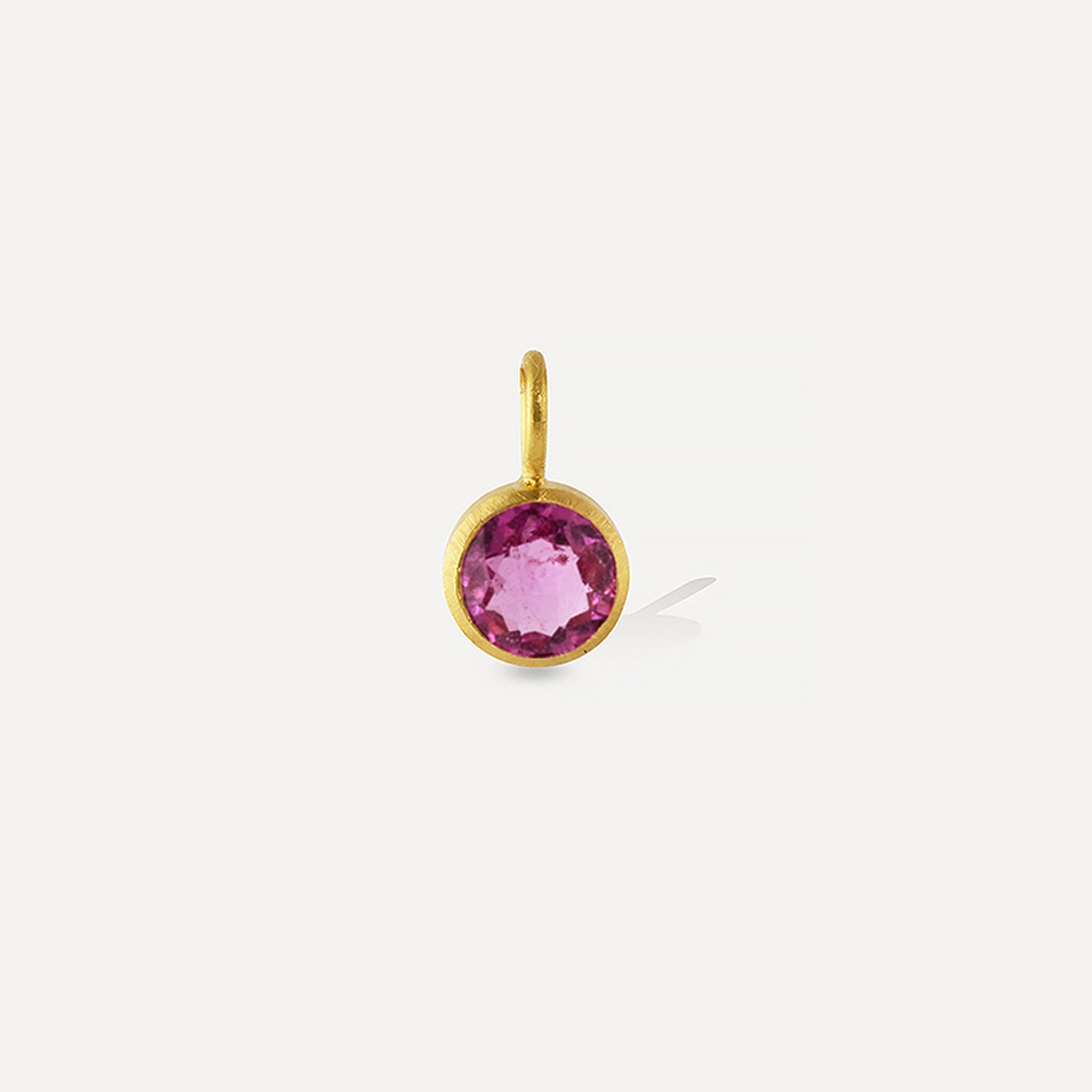 Tika Small Pendant - Pink Tourmaline